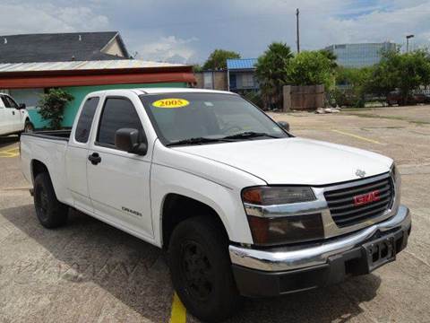 2005 GMC Canyon for sale at SUPER DRIVE MOTORS in Houston TX