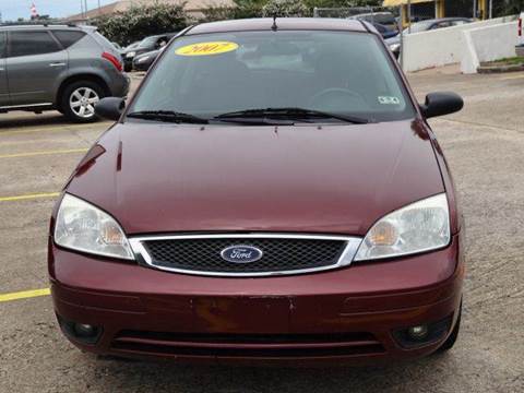 2007 Ford Focus for sale at SUPER DRIVE MOTORS in Houston TX