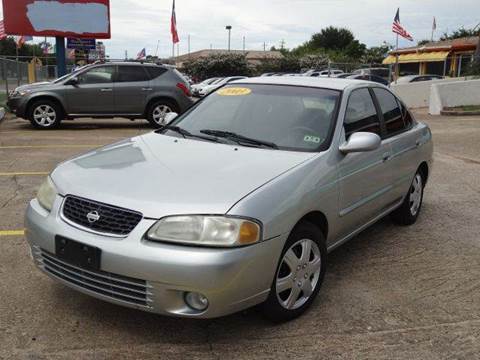 2003 Nissan Sentra for sale at SUPER DRIVE MOTORS in Houston TX