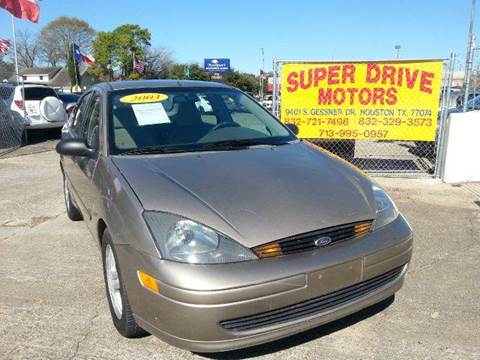 2003 Ford Focus for sale at SUPER DRIVE MOTORS in Houston TX
