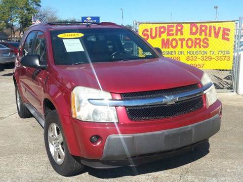 2005 Chevrolet Equinox for sale at SUPER DRIVE MOTORS in Houston TX