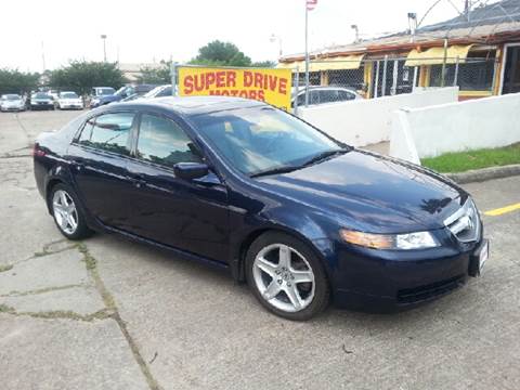 2005 Acura TL for sale at SUPER DRIVE MOTORS in Houston TX