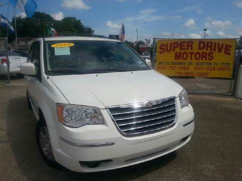 2010 Chrysler Town and Country for sale at SUPER DRIVE MOTORS in Houston TX