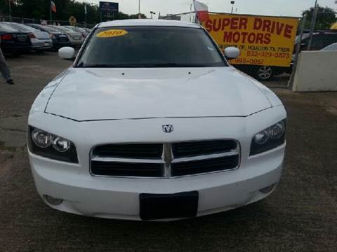 2010 Dodge Charger for sale at SUPER DRIVE MOTORS in Houston TX