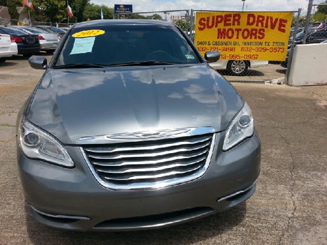 2012 Chrysler 200 for sale at SUPER DRIVE MOTORS in Houston TX