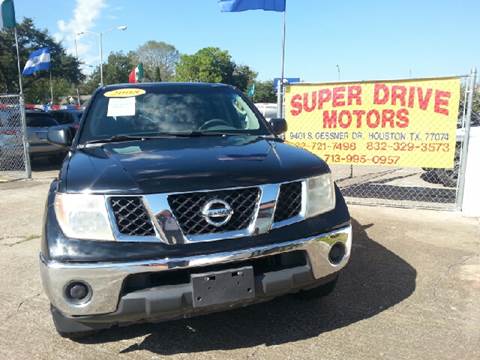2008 Nissan Frontier for sale at SUPER DRIVE MOTORS in Houston TX
