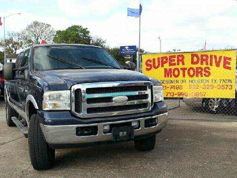2005 Ford F-250 Super Duty for sale at SUPER DRIVE MOTORS in Houston TX