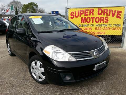 2008 Nissan Versa for sale at SUPER DRIVE MOTORS in Houston TX