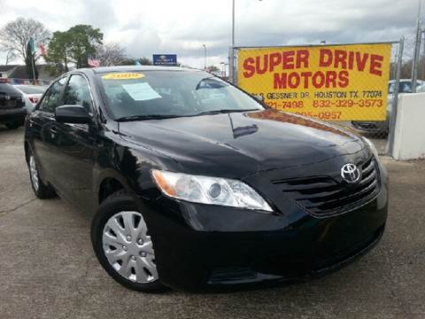 2009 Toyota Camry for sale at SUPER DRIVE MOTORS in Houston TX