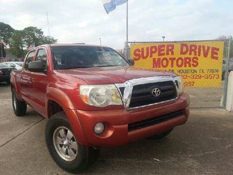 2005 Toyota Tacoma for sale at SUPER DRIVE MOTORS in Houston TX