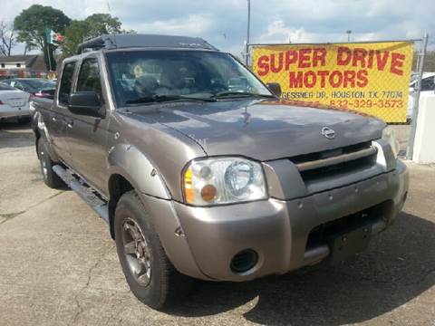 2003 Nissan Frontier for sale at SUPER DRIVE MOTORS in Houston TX