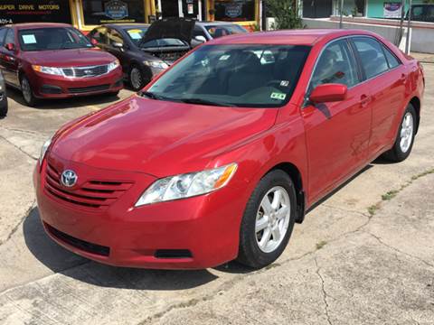 2007 Toyota Camry for sale at SUPER DRIVE MOTORS in Houston TX