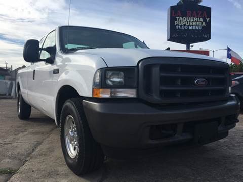 2004 Ford F-250 Super Duty for sale at SUPER DRIVE MOTORS in Houston TX