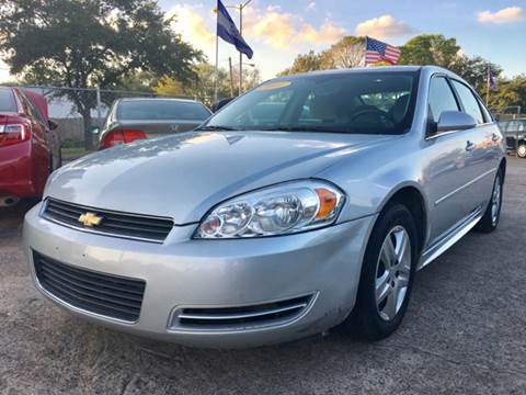 2011 Chevrolet Impala for sale at SUPER DRIVE MOTORS in Houston TX