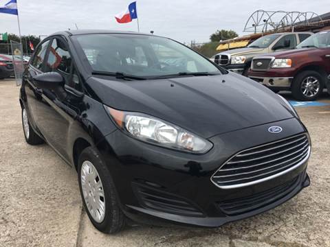 2016 Ford Fiesta for sale at SUPER DRIVE MOTORS in Houston TX