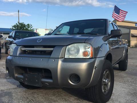 2004 Nissan Frontier for sale at SUPER DRIVE MOTORS in Houston TX