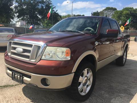 2007 Ford F-150 for sale at SUPER DRIVE MOTORS in Houston TX