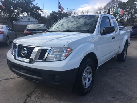 2012 Nissan Frontier for sale at SUPER DRIVE MOTORS in Houston TX