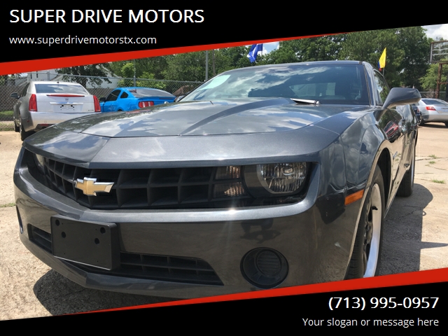 2011 Chevrolet Camaro for sale at SUPER DRIVE MOTORS in Houston TX