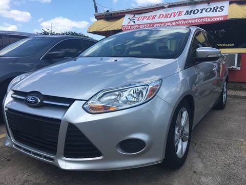 2014 Ford Focus for sale at SUPER DRIVE MOTORS in Houston TX