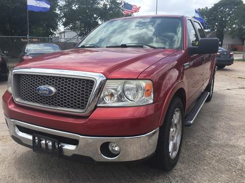 2008 Ford F-150 for sale at SUPER DRIVE MOTORS in Houston TX
