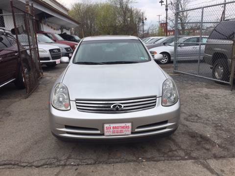 2004 Infiniti G35 for sale at Six Brothers Mega Lot in Youngstown OH