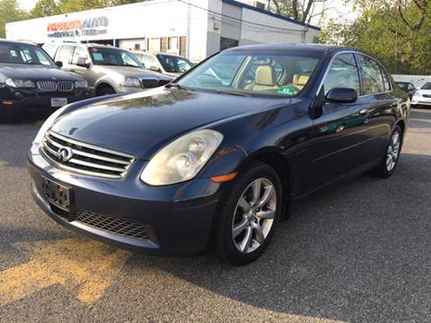 2005 Infiniti G35 for sale at Tri state leasing in Hasbrouck Heights NJ