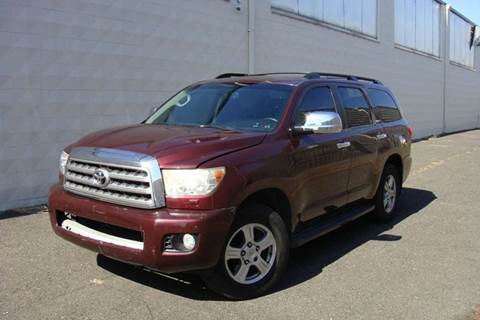 2008 Toyota Sequoia for sale at Positive Auto Sales, LLC in Hasbrouck Heights NJ