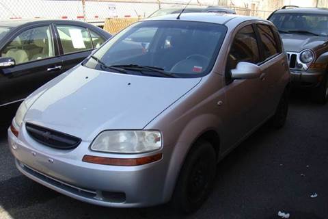 2007 Chevrolet Aveo for sale at Positive Auto Sales, LLC in Hasbrouck Heights NJ