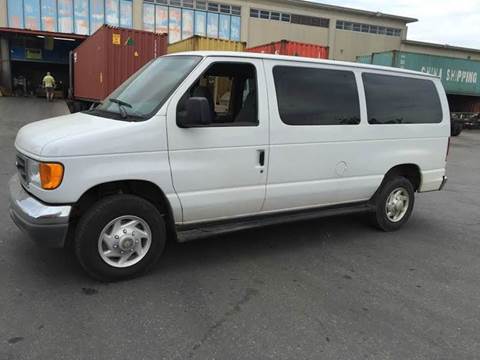 2007 Ford E-Series Wagon for sale at Positive Auto Sales, LLC in Hasbrouck Heights NJ