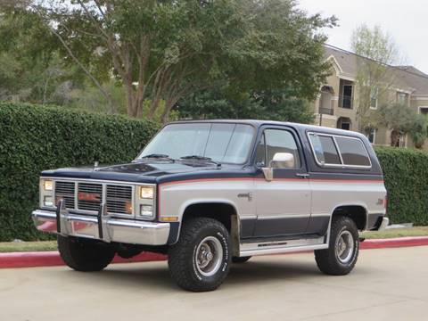 1986 GMC Jimmy for sale at RBP Automotive Inc. in Houston TX