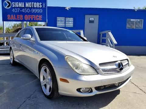 2006 Mercedes-Benz CLS for sale at SIGMA MOTORS USA in Orlando FL