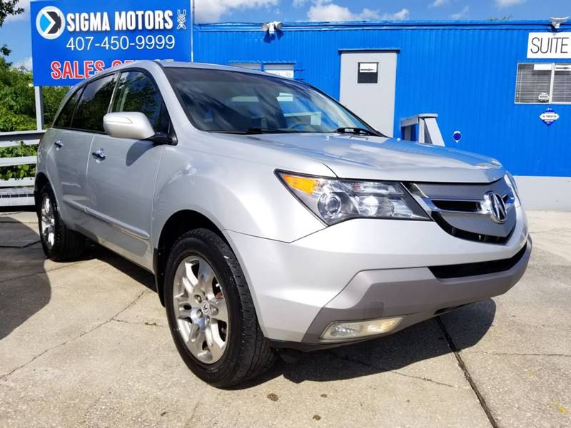 2009 Acura MDX for sale at SIGMA MOTORS USA in Orlando FL