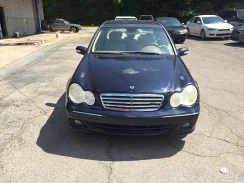 2005 Mercedes-Benz C-Class for sale at T J's Auto Sales in Nashville TN