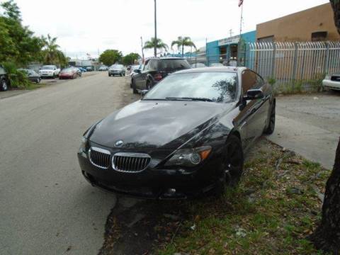 2006 BMW 6 Series for sale at Dream Cars 4 U in Hollywood FL