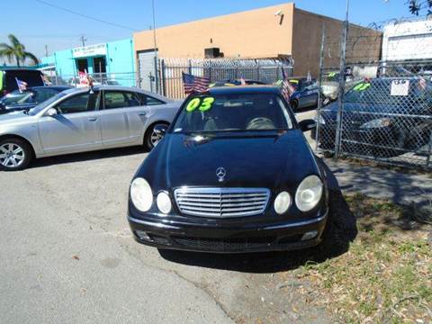 2003 Mercedes-Benz E-Class for sale at Dream Cars 4 U in Hollywood FL