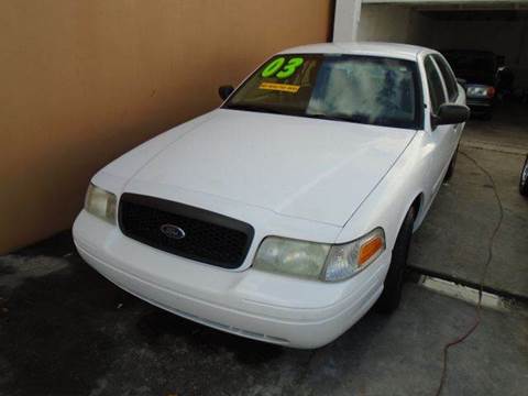 2003 Ford Crown Victoria for sale at Dream Cars 4 U in Hollywood FL