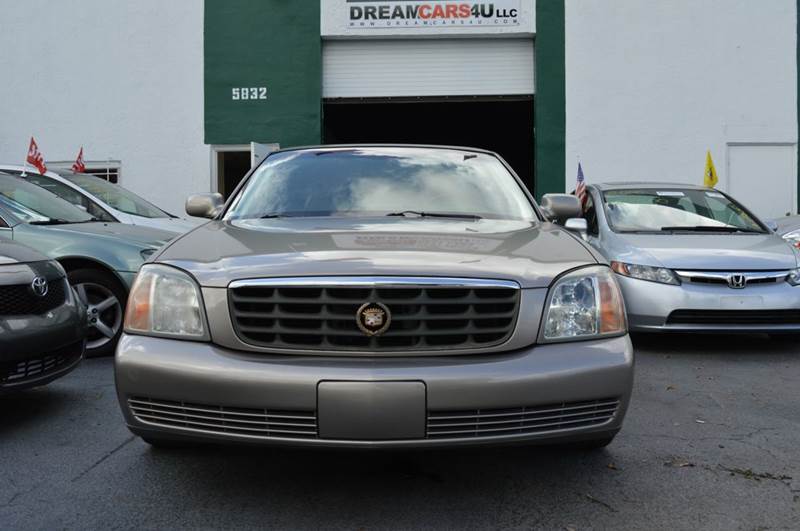 2002 Cadillac DeVille for sale at Dream Cars 4 U in Hollywood FL