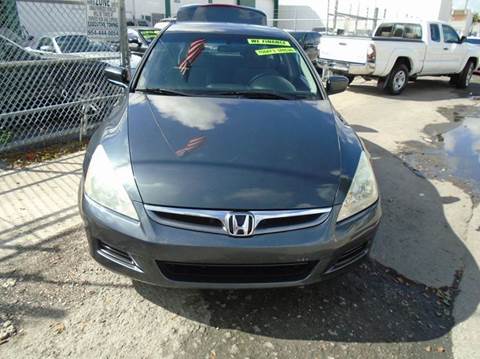 2006 Honda Accord for sale at Dream Cars 4 U in Hollywood FL