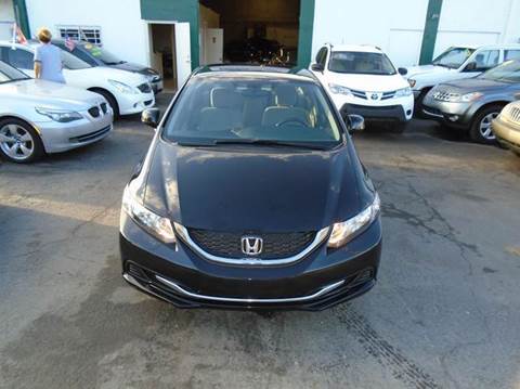 2013 Honda Civic for sale at Dream Cars 4 U in Hollywood FL