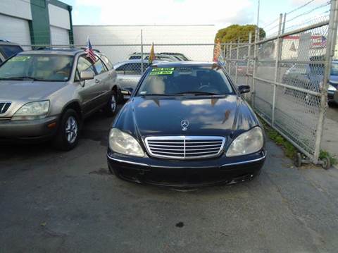 2000 Mercedes-Benz S-Class for sale at Dream Cars 4 U in Hollywood FL