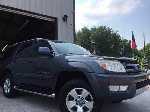 2003 Toyota 4Runner for sale at Sugarland Auto Finance in Houston TX