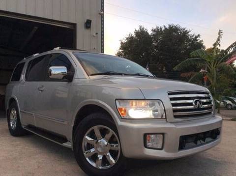 2007 Infiniti QX56 for sale at Sugarland Auto Finance in Houston TX
