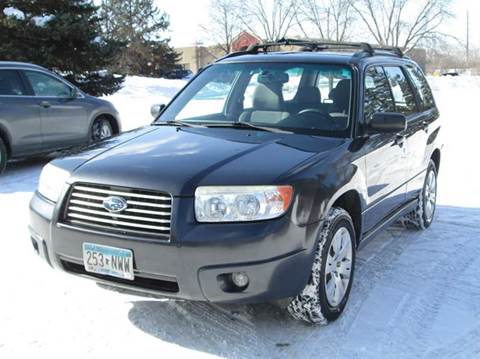2008 Subaru Forester for sale at Specialty Auto Wholesalers Inc in Eden Prairie MN