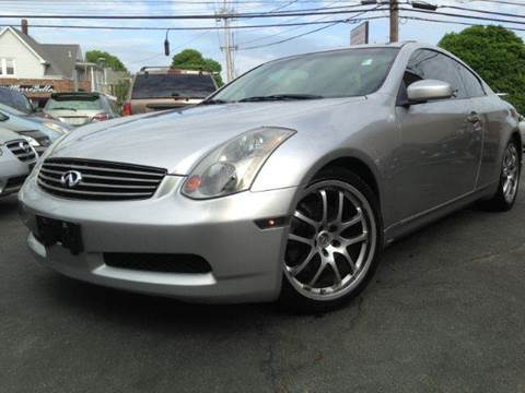 2005 Infiniti G35 for sale at Rouhana Auto Sales in Norwood MA