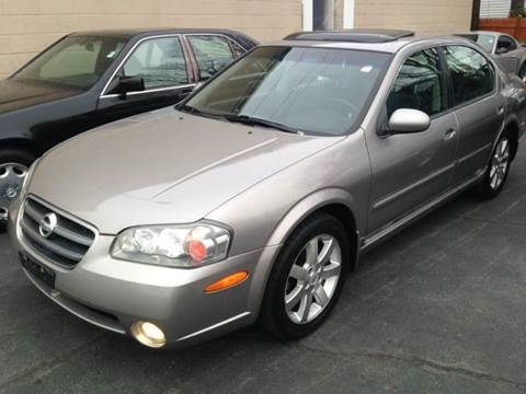 2002 Nissan Maxima for sale at Rouhana Auto Sales in Norwood MA