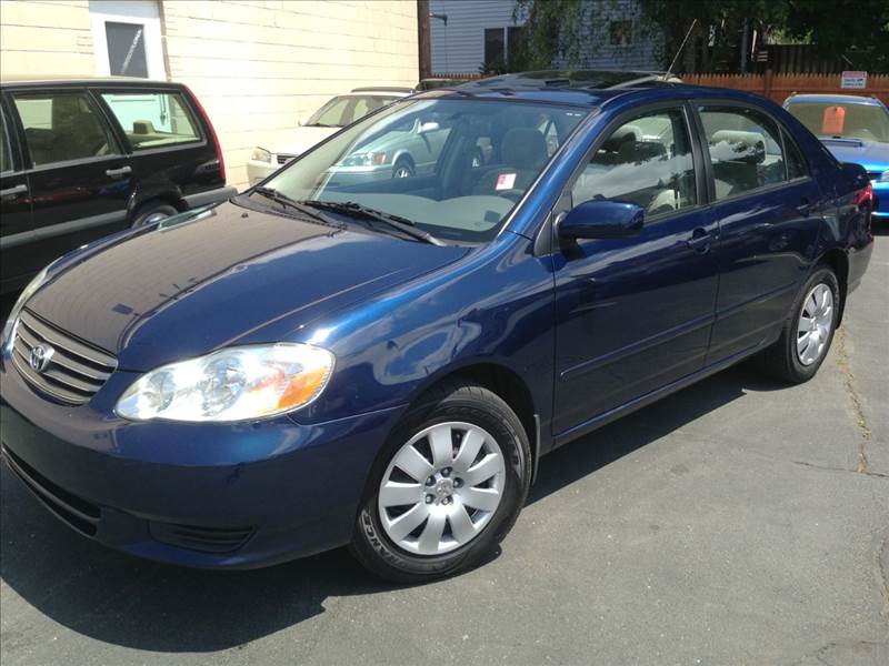 2003 Toyota Corolla for sale at Rouhana Auto Sales in Norwood MA