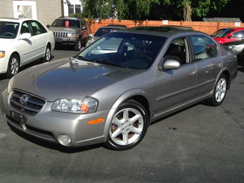 2002 Nissan Maxima for sale at Rouhana Auto Sales in Norwood MA