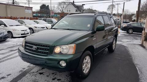 2001 Toyota Highlander for sale at Rouhana Auto Sales in Norwood MA