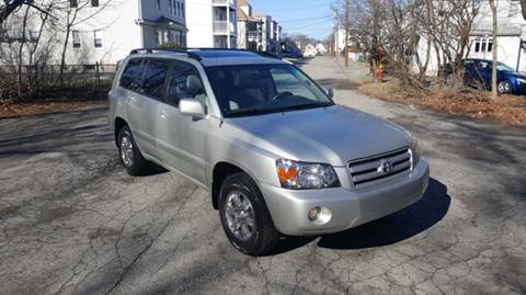 2004 Toyota Highlander for sale at Rouhana Auto Sales in Norwood MA